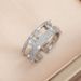 Diamant Volldiamantring Weibliche Nische High-End-Design Voller Stern Ring Schmuck_voghion.com