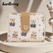 Neue Damen-Kurzbrieftasche mit Cartoon-Bär aus PU-Leder mit Reißverschluss und hoher Qualität für Studenten_voghion.com