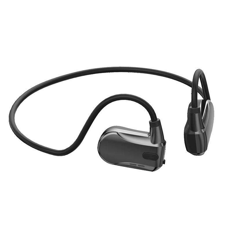 Écouteurs à conduction osseuse Bluetooth 5.4, sans fil, pour le sport, non intra-auriculaires, très longue durée de vie de la batterie_voghion.com