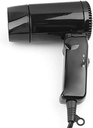 Tragbarer 12-V-Haartrockner, heiß und kalt, zusammenklappbar, für Camping und Reisen, Auto-Trockner, Gebläse, Fensterentfroster, Stecker für Zigarettenanzünder_voghion.com