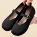 Casual Spring Shallow Mouth Flat Slip-On Mom Soft Sole Round Toe Comfortable Women's Shoes_voghion.com
