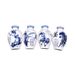 Refrigerator Of Chinese Lan 4 Ceramics Mei Zhu Magnet Ju Dr Style Pattern Set_voghion.com