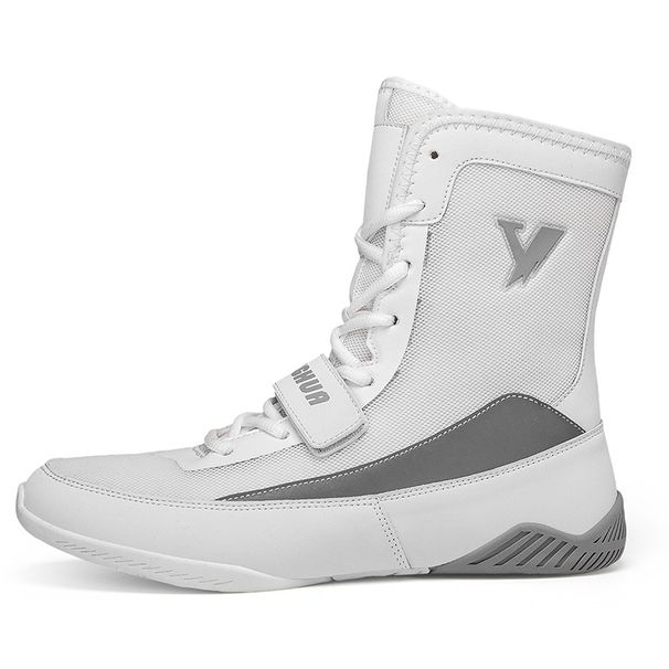 Herrenschuhe Neue atmungsaktive, rutschfeste High-Top-Trainings-Wrestlingschuhe für Herren, leichte, verschleißfeste Boxschuhe_voghion.com