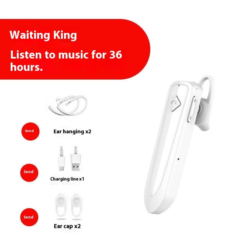 Bluetooth Earphones Long Battery Life Wireless Over-Ear High-Quality Sound Business Sports Compatible With_voghion.com