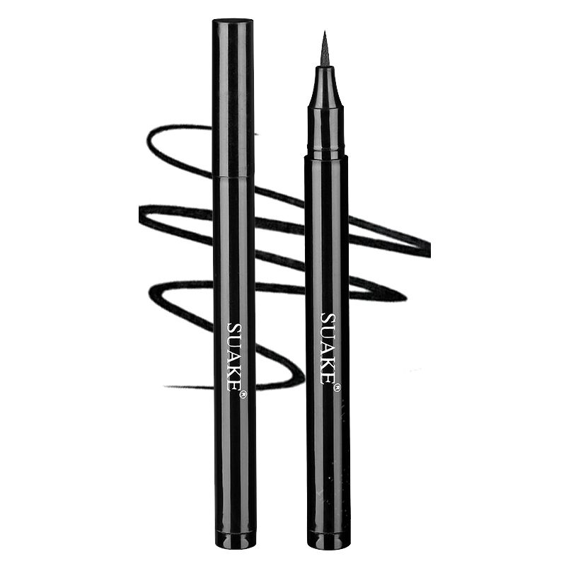 Schwarz Braun Professionelle Eyeliner Schnell Trocknend Langlebig Wasserdicht Glatt Nicht Blühen Automatisch Rotat_voghion.com