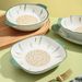 Japanese-Style Ceramic Bowl & Plate Set – Minimalist Nordic Tableware For Daily Use/Microwave (Stone Texture, Striped Design, 4.5”-8” Sizes)_voghion.com