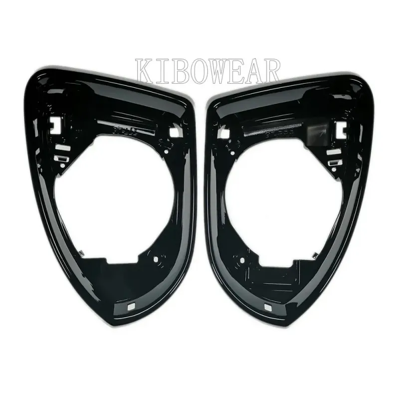 Glossy Black Side Mirror Housing Frame Trim for VW Golf 7 MK7 7.5 GTI GTD R VII TDI sportsvan sportswagen E-golf holder_voghion.com
