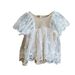 Mother & Kids Baby jumpsuit Korean version baby girl lace summer flying sleeves fart clothes newborn 100 days old princess skirt_voghion.com