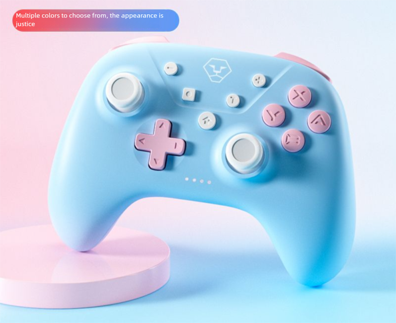 Aojia Lion Rococo Manette de jeu sans fil OLED Bluetooth pour PC et ordinateur Steam Game IOS Infinite Warm_voghion.com