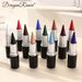 Multi-Color Matte Eyeliners & Black Solid Eyeliner Gel - Lazy-Friendly, With Colorful Pyramid-Tip Eyeshadow Pans_voghion.com