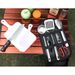 Outdoor chopping board portable cookware bag, emotional ethnic style camping handbag, spatula, meat fork storage bag_voghion.com
