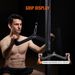 VEVOR LAT Pulldown Bar Tricep Handle Attachment V-bar Cable Machine For Home Gym_voghion.com