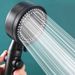 Haushalts-Duschverstärker-Duschkopf, mattiertes Spray, Handbrause-Set, Einzelkopf, Multifunktions-Duschkopf_voghion.com