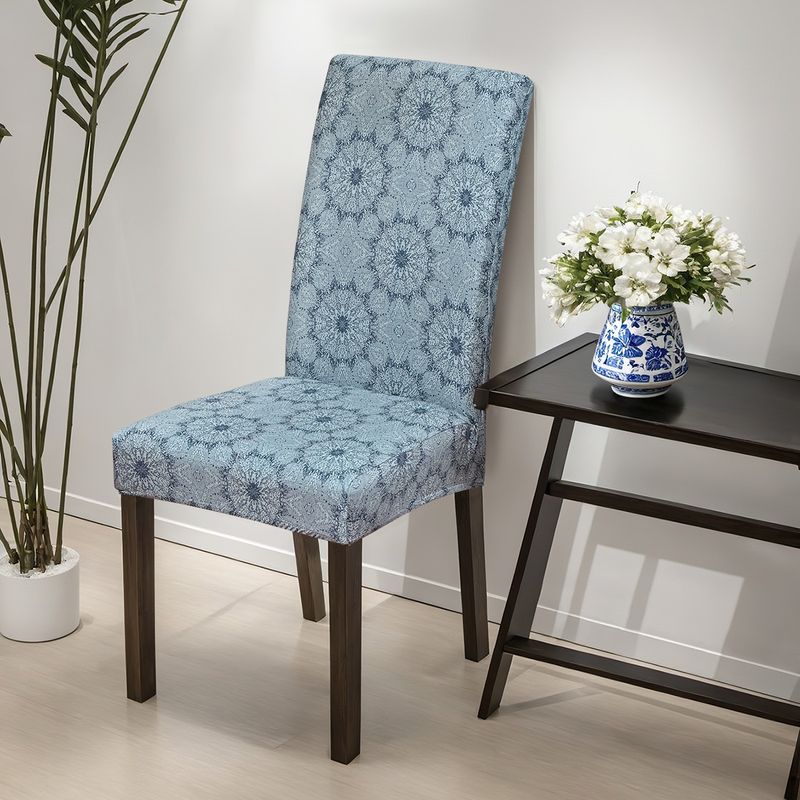 Coprisedia elasticizzato con stampa effetto seta lattea, coprisedia universale tutto compreso_voghion.com