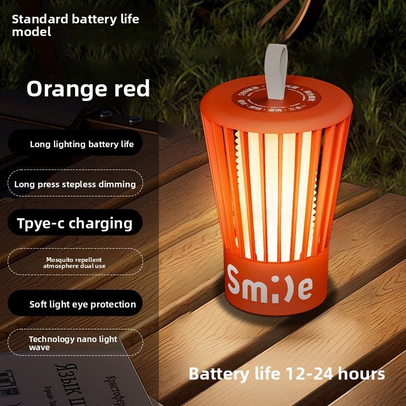 Outdoor Camping Mosquito Repellent Long Battery Life Convenient Campsite Garden Tent Hanging Atmosphere Lamp High_voghion.com
