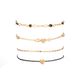 Handmade Fashionable Personality New Women's Heart Multi-layer Anklet Set Decoration_voghion.com