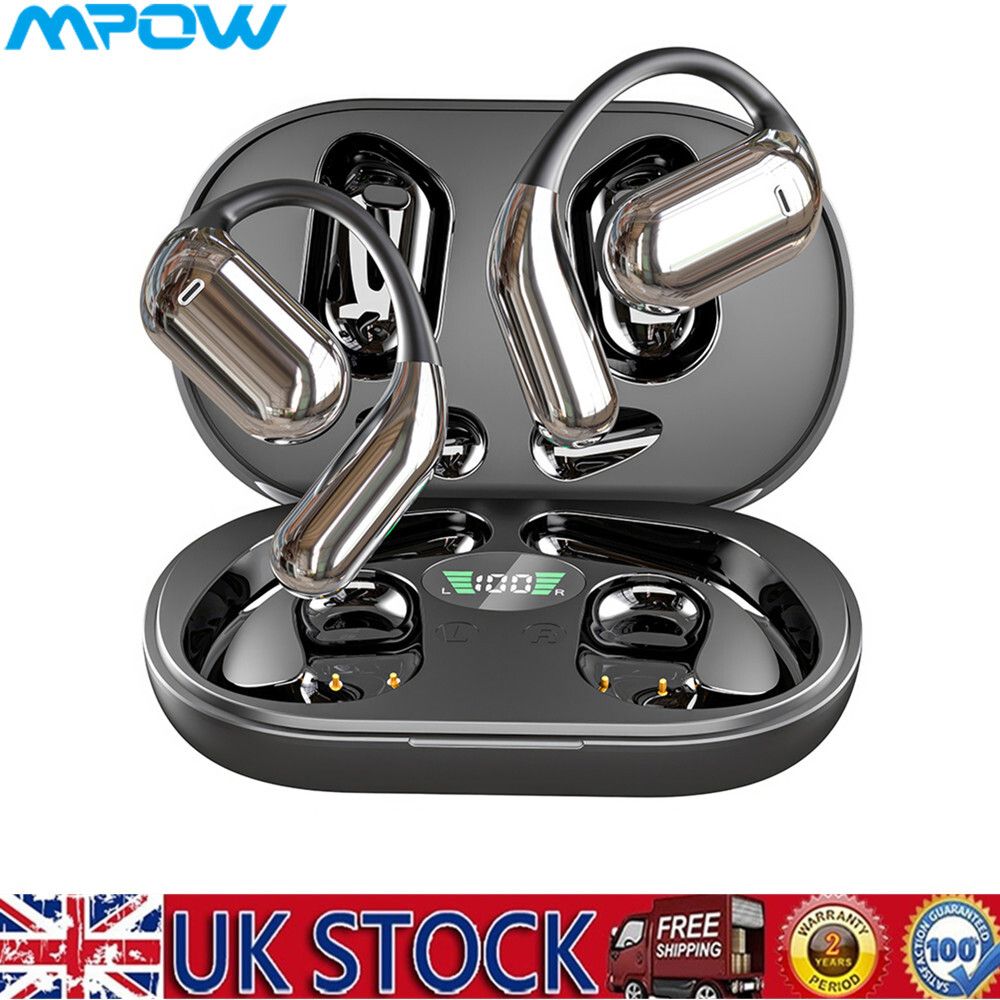Écouteurs intra-auriculaires sans fil Bluetooth 5.3 MPOW à oreille ouverte et commandes tactiles_voghion.com