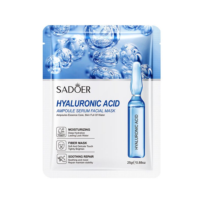 Ampulle Essenz Maske SADOER Hyaluronsäure Feuchtigkeitsspendende Vitamin C Feuchtigkeitsspendende_voghion.com