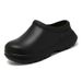 Herrenschuhe Herbsttrend All Match Dicke Sohle Verschleißfest Rutschfest Wasserdicht Outdoor Wear Home Slip On Geschlossene Zehenpantoffeln_voghion.com