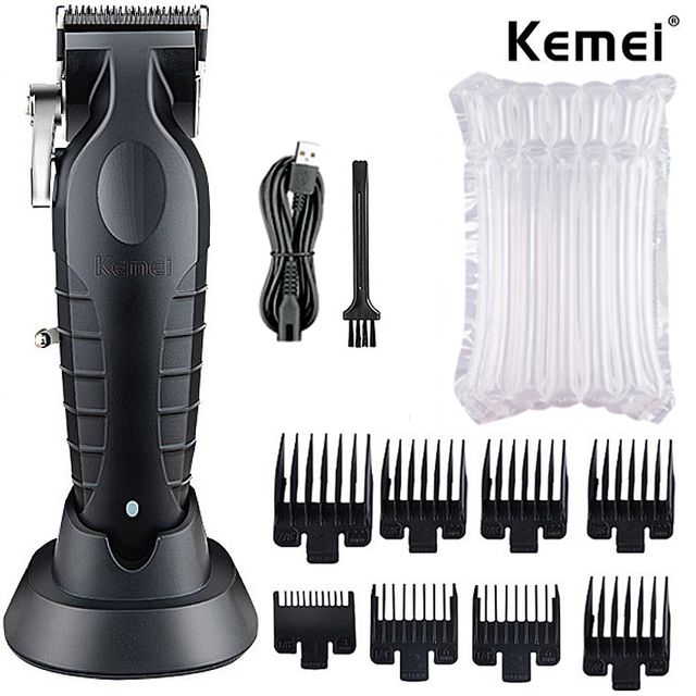 Kemei Professional Hair Clipper For Men Adjustable Cordless Electric Hair Trimmer Rechargeable Hair Cutting Machine Lithium YCDC_voghion.com