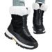 Stivali da neve invernali da donna, impermeabili, in pelle scamosciata, caldi e morbidi, in gomma antiscivolo, scarpe da sci e trekking, eleganti, essenziali, scarpe casual invernali_voghion.com