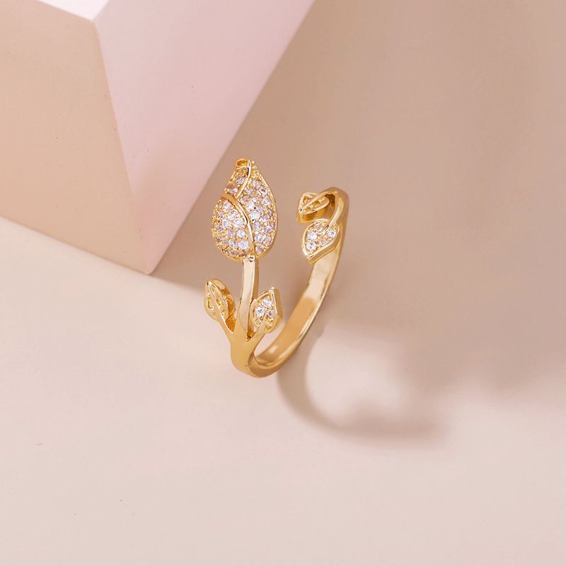 Sterling Sier VENUS Simple Rose Zirkoon Ring Vrouwelijke Mode Persoonlijkheid Ring Opening All-match Sieraden Cadeau_voghion.com