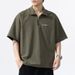 Summer Polo Shirt T-shirt Men's Zipper Half Cardigan Short Sleeved 2025 New Casual Retro Top_voghion.com