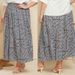 New Women's Geometric Print Pleated Half Loose Plus size Skirt_voghion.com