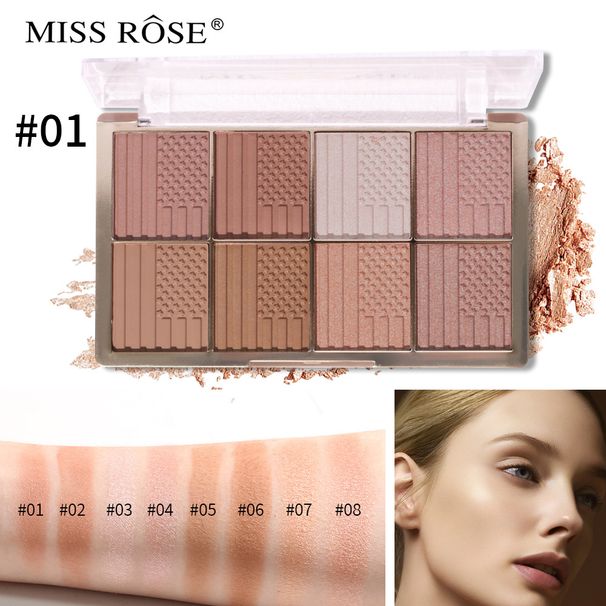 Wet And Dry Dual Use Oil Control Waterproof Long Lasting Genuine Matte Powder 8 Colors Makeup Powder_voghion.com