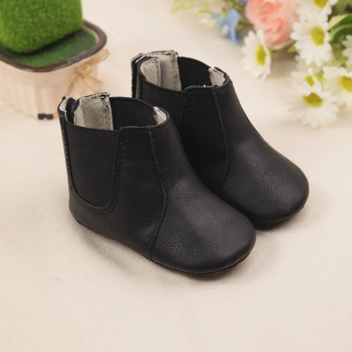 Fashion Infant Baby Snow Winter Happysteps Waterproof Non-Slip Boy Girl Leather Shoes Kids Warm Newborn Toddler Outdoor_voghion.com
