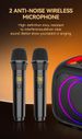 ZQS-L17 Mikrofon Audio Integriertes Mikrofon Drahtloser Bluetooth-Karaoke-Lautsprecher Kinderheim KTV_voghion.com