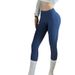 Pantalones de yoga con forma de melocotón, pantalones de entrenamiento de yoga para mujer, cintura alta, elásticos, adecuados para correr y sin costuras._voghion.com