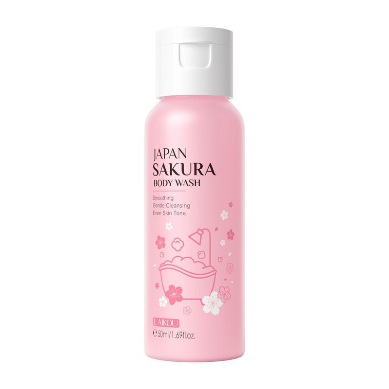 Scrubs & Bodys Treatments LAIKOU Sakura Bath 3 Piece Set Moisturizing Lotion English_voghion.com