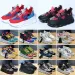 Reflektierende Höhen-Sneakers Freizeitschuhe Dreifach Schwarz Weiß Mehrfarbig Wildleder Rot Blau Gelb Fluo Tan Herren Damen Trainer_voghion.com