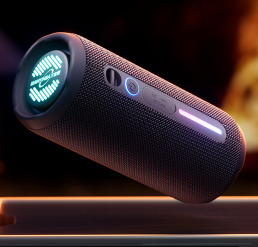 Wanyinba M6 Bluetooth 30W Power Super Bass Outdoor Large Volume High-Quality Portable Speaker_voghion.com