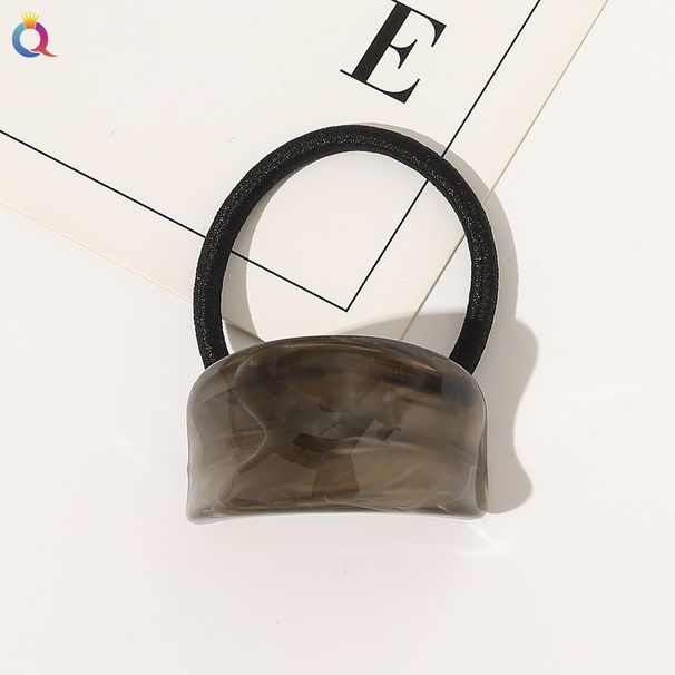 Set di elastici per capelli in acetato - Scrunchies spessi per donna (elastici morbidi per capelli, elastici per coda di cavallo antiscivolo)_voghion.com