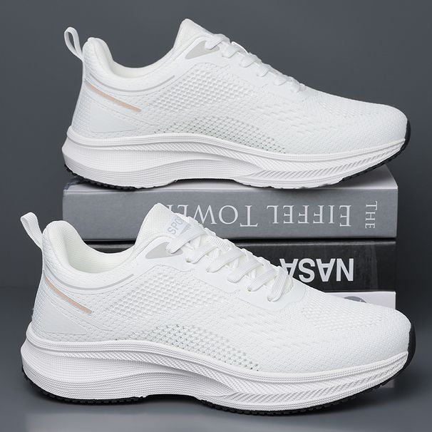 Weiße Wanderschuhe für Herren, atmungsaktiv, lässig, leicht, Laufschuhe, Basketball-Sneakers, männlich, hochwertige Sportschuhe, Herren-Sneakers_voghion.com