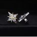 Starlight Small Lapel Pin Brooch Gold Plated High-end Fashion Pin Button Men's And Women's Suit Corsage Shirt Fashion Accessories_voghion.com