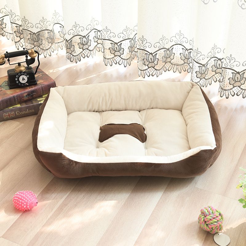 Internet Celebrity Cat All-Season Winter Warm Teddy Corgi Small Medium Large Mat Dog Bed_voghion.com