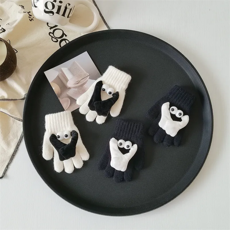 Gants pour enfants Gants de maintien pour enfants hommes et femmes bébé automne et hiver drôle chaud vêtements antigel gants de doigt_voghion.com