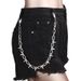 Rivet Waist Pointed Chain, Punk Men's And Women's Hiphop Personality, Dark Ins, The Same Cool Pants Chain_voghion.com