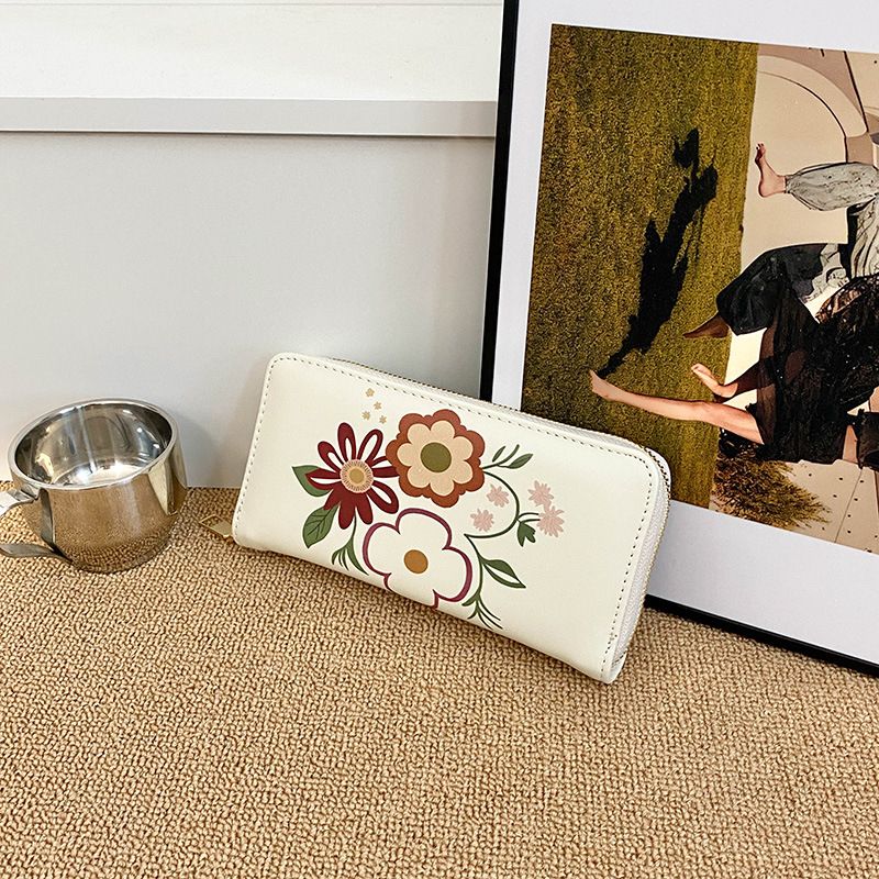 Borse da donna, nuove, verniciate a spruzzo, porta carte lunghe e corte, portafoglio multifunzione, portamonete da donna di grande capacità_voghion.com