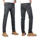 Spring And Autumn Tooling Jeans Men's 500g G Wear-resistant Elastic Loose Straight High Waist Large Size Casual Versatile Men's Pants_voghion.com