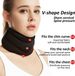 three-layer sponge neck support breathable high elastic anti-bending forward cervical vertebra neck decompression office neck support_voghion.com