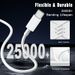 120W 10A USB-A Fast Cable For Samsung Xiaomi Huawei Iphone15 IPad Pro USB To Type C Charger Quick Charge Cords_voghion.com