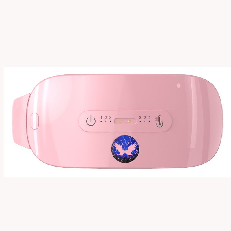 Electic Menstrual Heating Pad Smart Warm Palace Belt Relief Waist Massage Pain Cramps Vibrating Abdominal_voghion.com