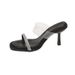 Exquisite High-heeled Slippers Women Wearing One Line Slim Heels For Summer 2025 New Style Dress, Internet Famous Super_voghion.com
