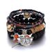 Personalized Colorful Bohemian Light Luxury High-end Multi-layer Elastic Beaded Bracelet_voghion.com