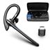 Drahtloses Bluetooth 5.4 Headset Kopfhörer Ohrhörer Freisprecheinrichtung Kopfhörer + Adapter_voghion.com