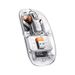 Digitex Digitex Humaowei Mouse Transparente com Display de Energia, Sem Fio, Bluetooth, Três Modos, Personalize e Personalize, Presente, Disponível em Estoque, Ergonômico_voghion.com